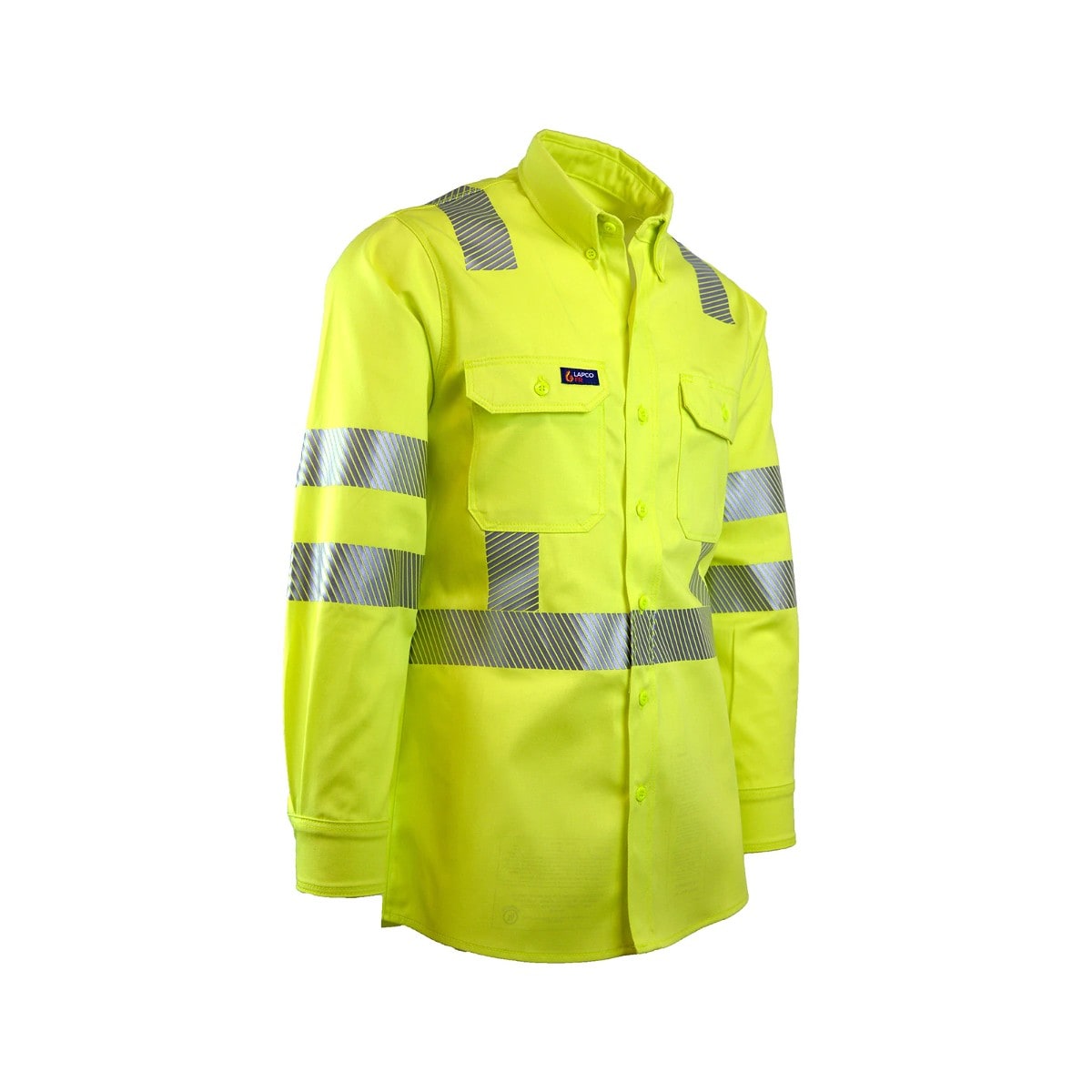 LAPCO FR Hi-Vis Class 3 Uniform Shirt in Hi-Vis Yellow